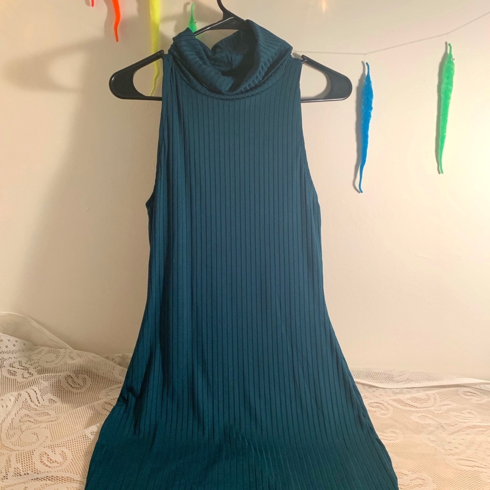 Never worn dark green dress